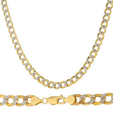 10k Gold Chains Necklace - 10k Gold Chains Necklace